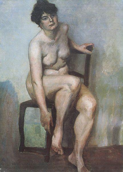 Lovis Corinth Nude Female Germany oil painting art